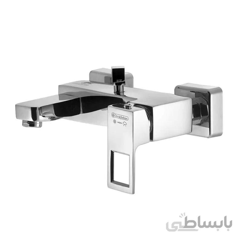 شیر حمام درخشان مدل جزیره