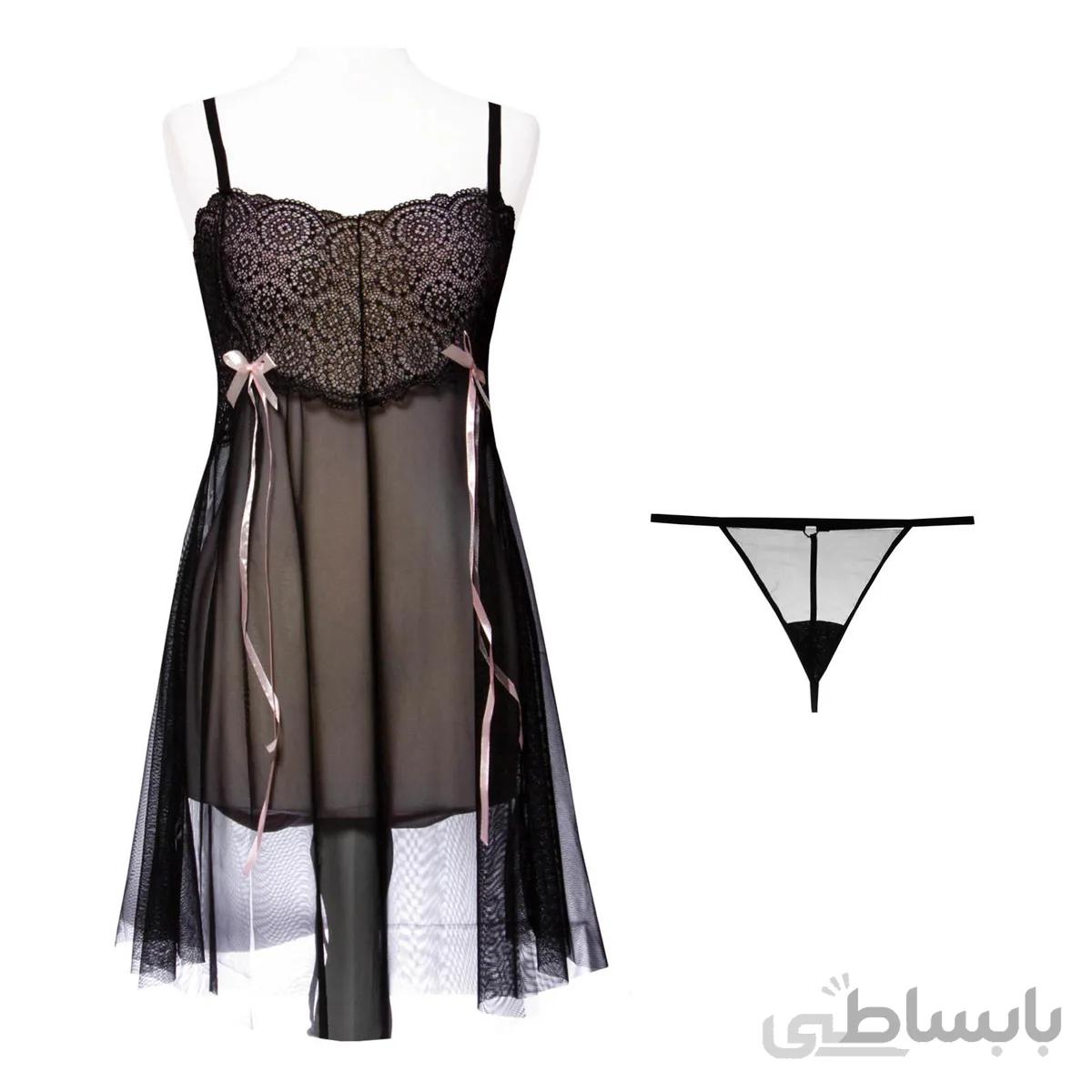 لباس خواب حریر لورنزا 418