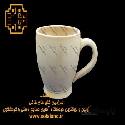 ماگ سفالی طرح کبدار سفالند