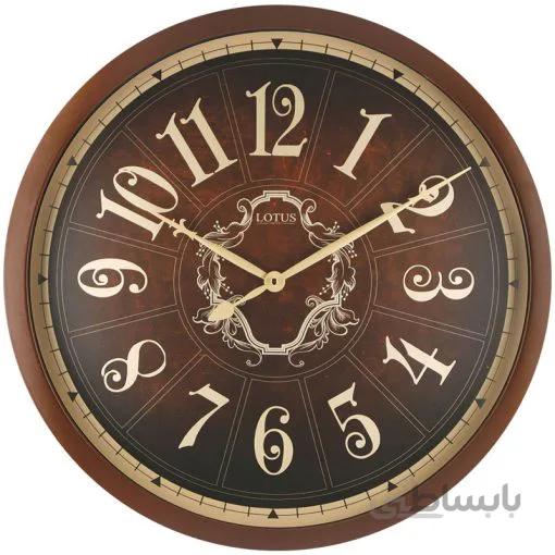 ساعت دیواری چوبی مدل EVERSON کد W-8834