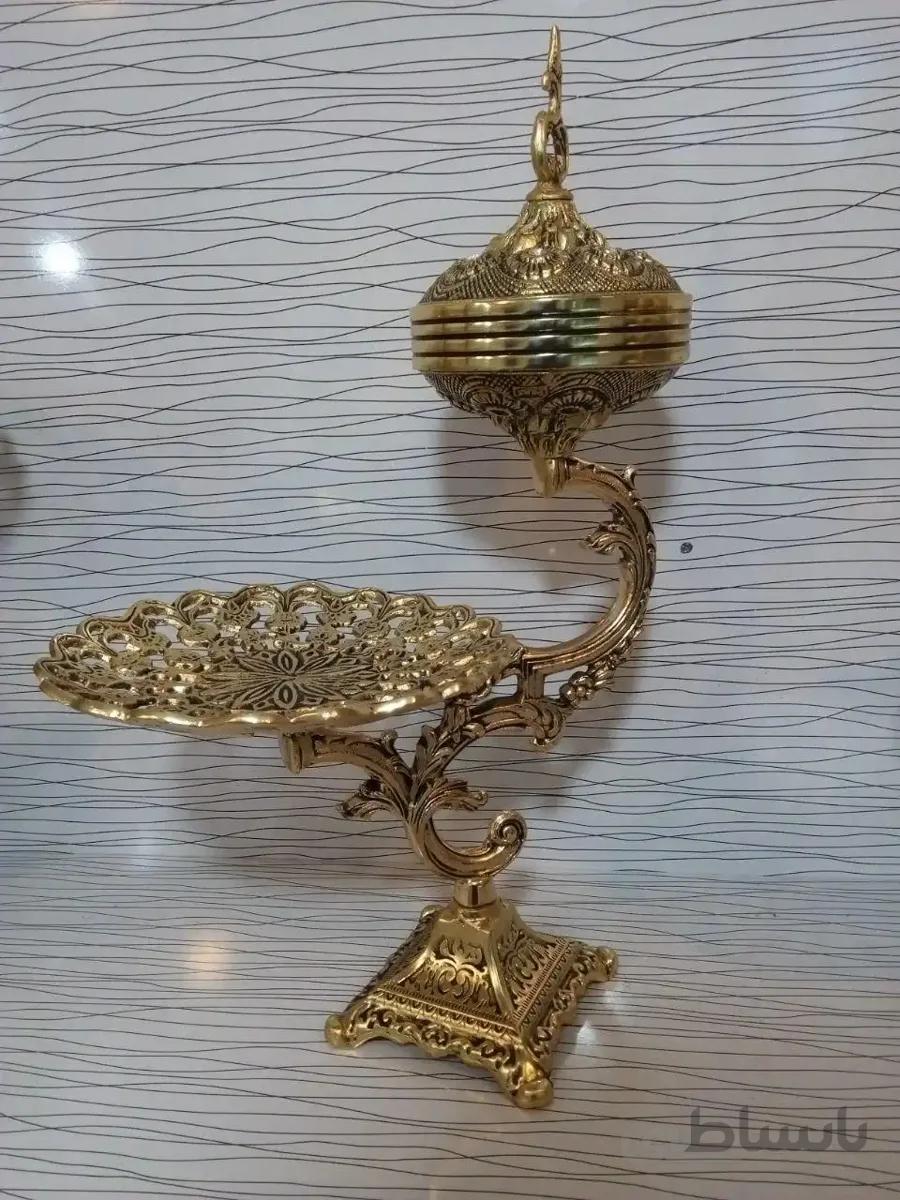 کد 5-121 میکس دوگل پایه الیزه شیرینی و آجیل خوری