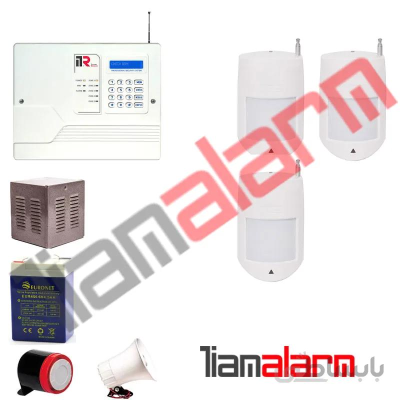 پکیج دزدگیر اماکن بیسیم مدل ای تی ار تلفنی I30H73