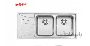 سینک روکار 736 استیل البرز ا 736