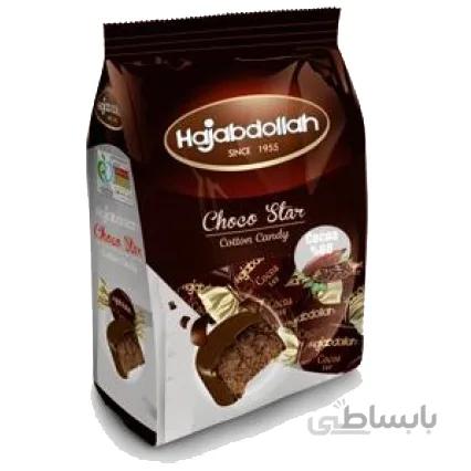 پشمک لقمه ای حاج عبدالله شکلاتی 180 گرمی کد pt-29