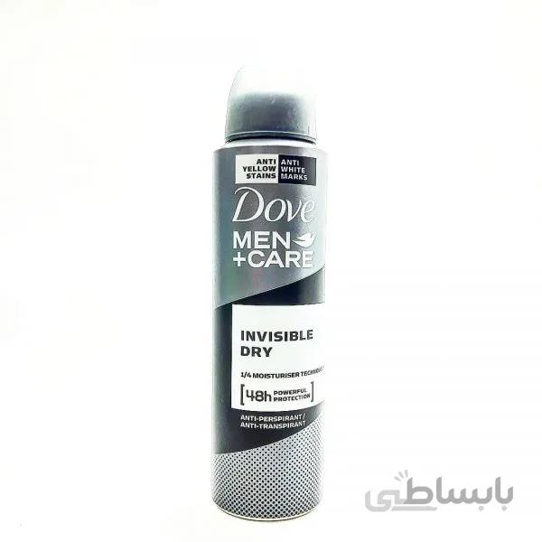 اسپری خوشبوکننده بدن داو اینویزیبل درای Dove Invisible Dry