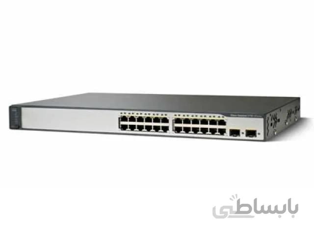 سوئیچ شبکه 24 پورت سیسکو WS-C3750V2-24TS-S