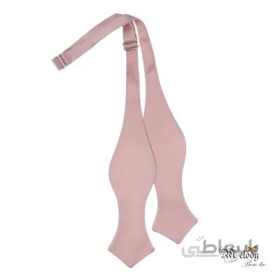 پاپیون سری تریا - گره باز (صورتی چرک مات)