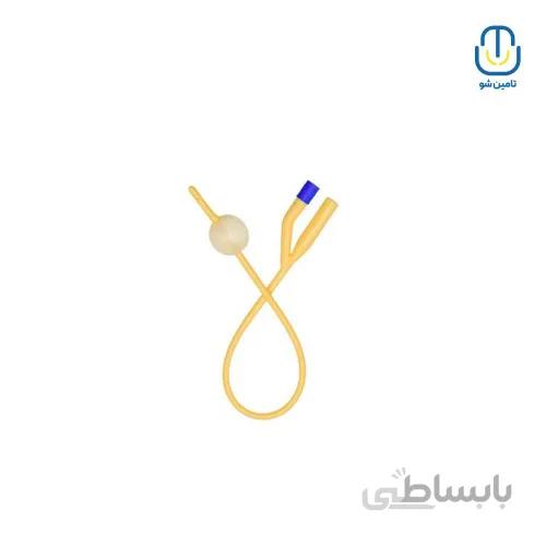 سوند فولی دو راهه ویترومد سایز ۸ آبی ا Vitromed two way foley catheter size 8 blue