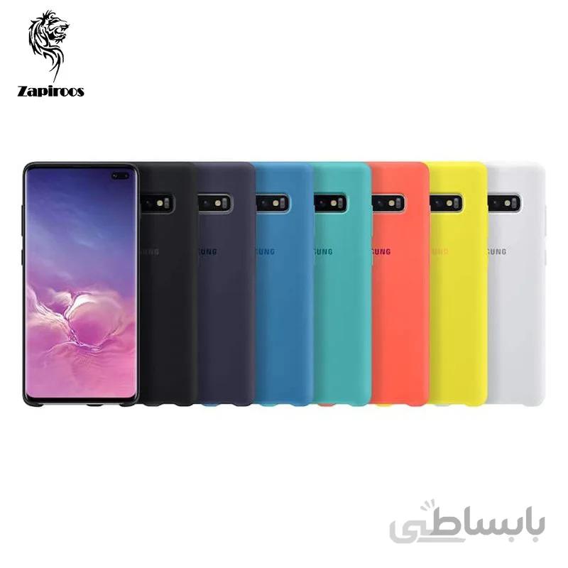 کاور سیلیکونی مدل Silky soft-touch مناسب برای گوشی موبایل سامسونگ Galaxy S10 Plus