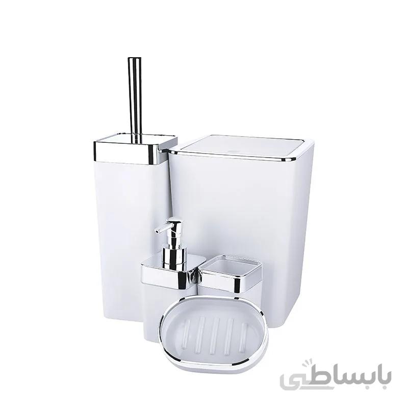 ست کامل سرویس بهداشتی تی تیز طرح Priwex مدل ۵۵۸
