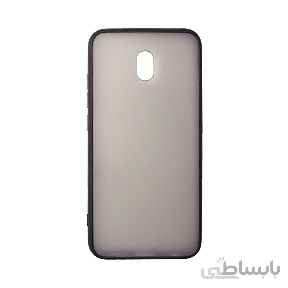 قاب مات کد 2مشکی قرمز-Xiaomi redmi 8A
