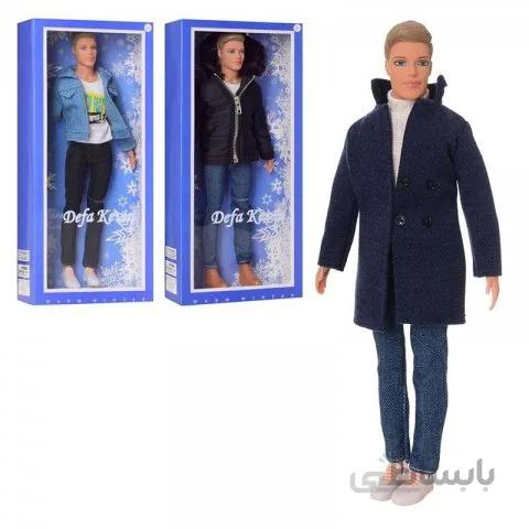 عروسک باربی مرد kevin با کت بلند مدل دفا کد 8427