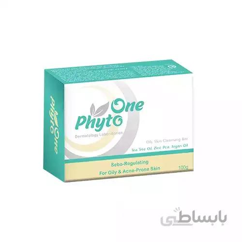 پن شوینده پوست چرب حاوی روغن درخت چای فیتو وان ا Oily Skin Cleaning Bar Phyto One