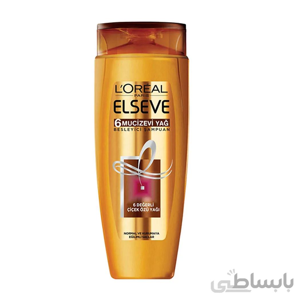 شامپو تقویتی مو لورآل طلایی مدل 6mucizevi yag ا Golden L'Oreal Hair Strengthening Shampoo, 6mucizevi yag model