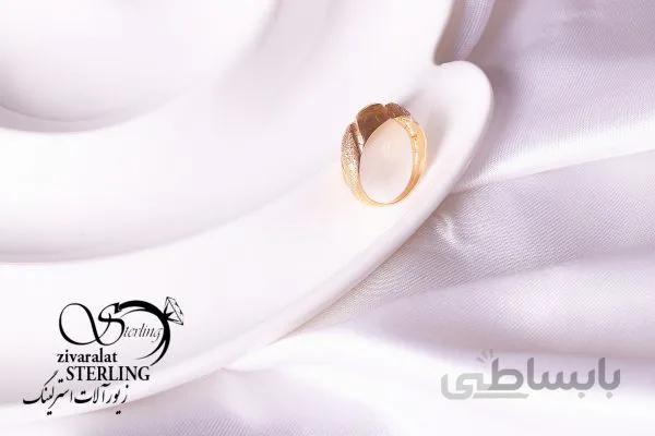 انگشتر زنانه طلا روس کد 5202