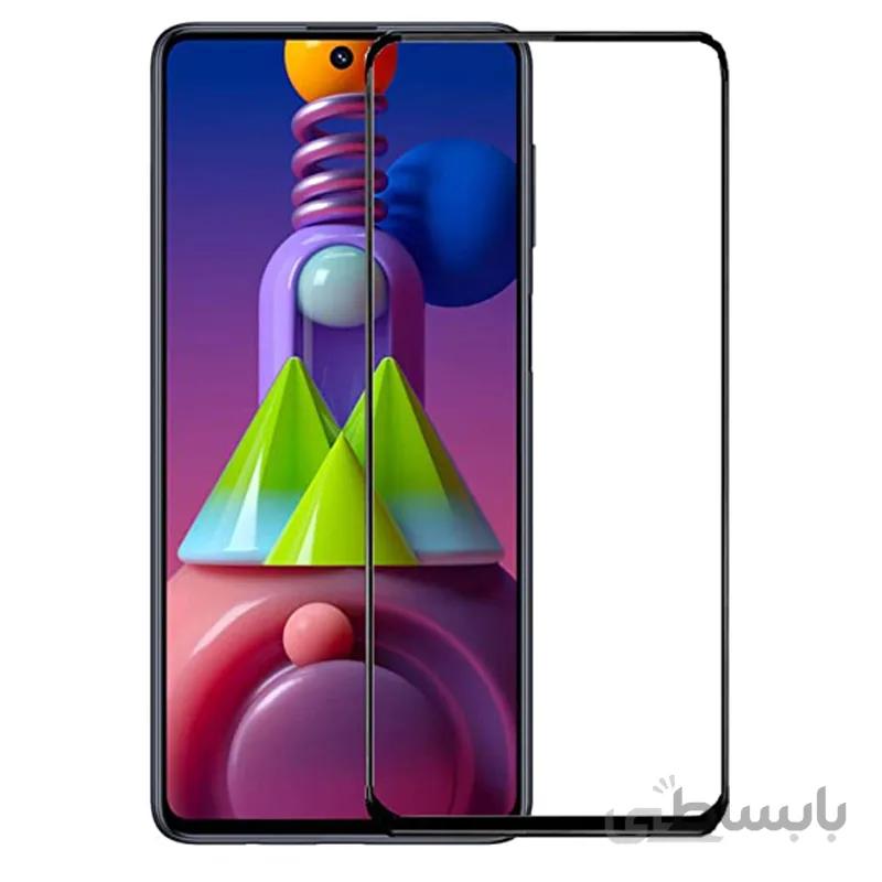 محافظ صفحه نمایش شیشه ای گلس سامسونگ Full Glass 21D Screen Protector Samsung Galaxy M51