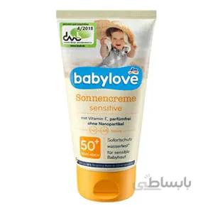 ضد آفتاب مخصوص کودک بیبی لاو baby love