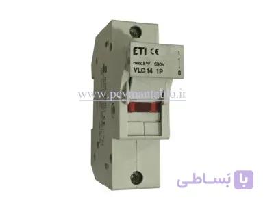 پایه فیوز تک پل (gG) کریر (سکسیونری) (51*14) ETI