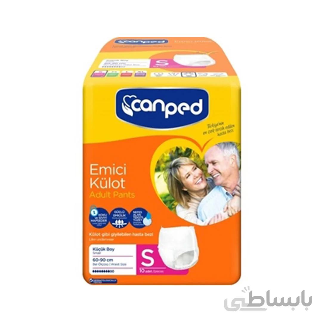 پوشک بزرگسال شورتی جان پد سایز small (10 عددی)