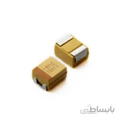 تانتانیوم 10uF 16v tantalum B