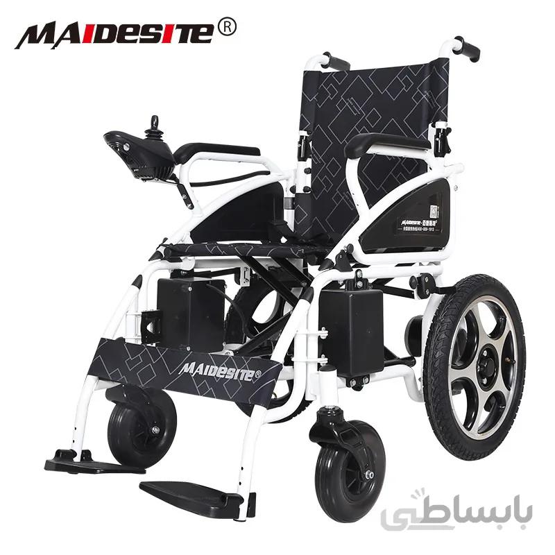 ویلچر برقی تاشو مدل MAIDESITE ویلچر برقی سبک