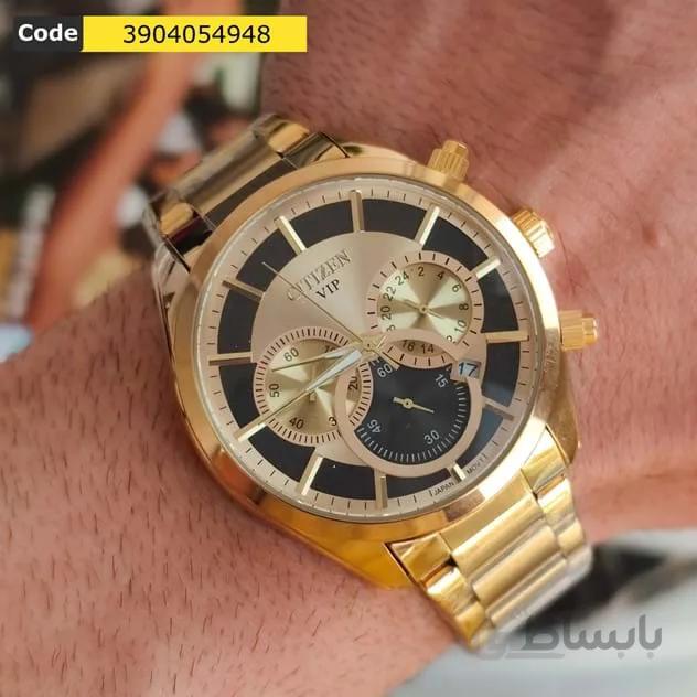 ساعت مردانه فلزی سیتیزن کد 456371