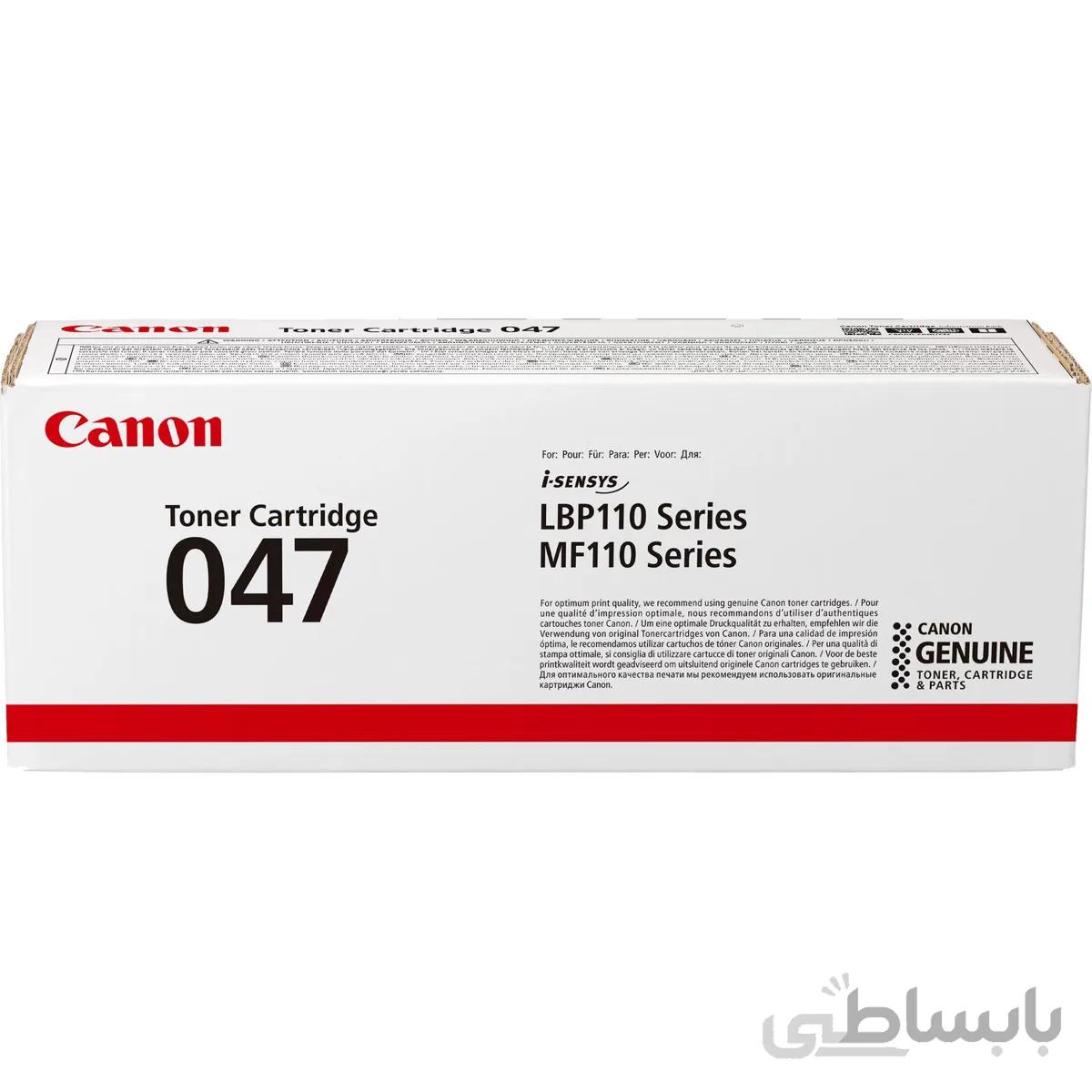 کارتریج تونر مشکی کانن مدل 047 ا CANON 047 Black LaserJet Toner Cartridge
