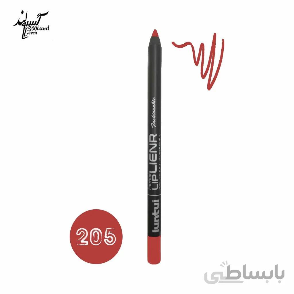 مداد لب بوگریا BUQERIA ضد آب شماره 205 در حجم 1.8 گرم