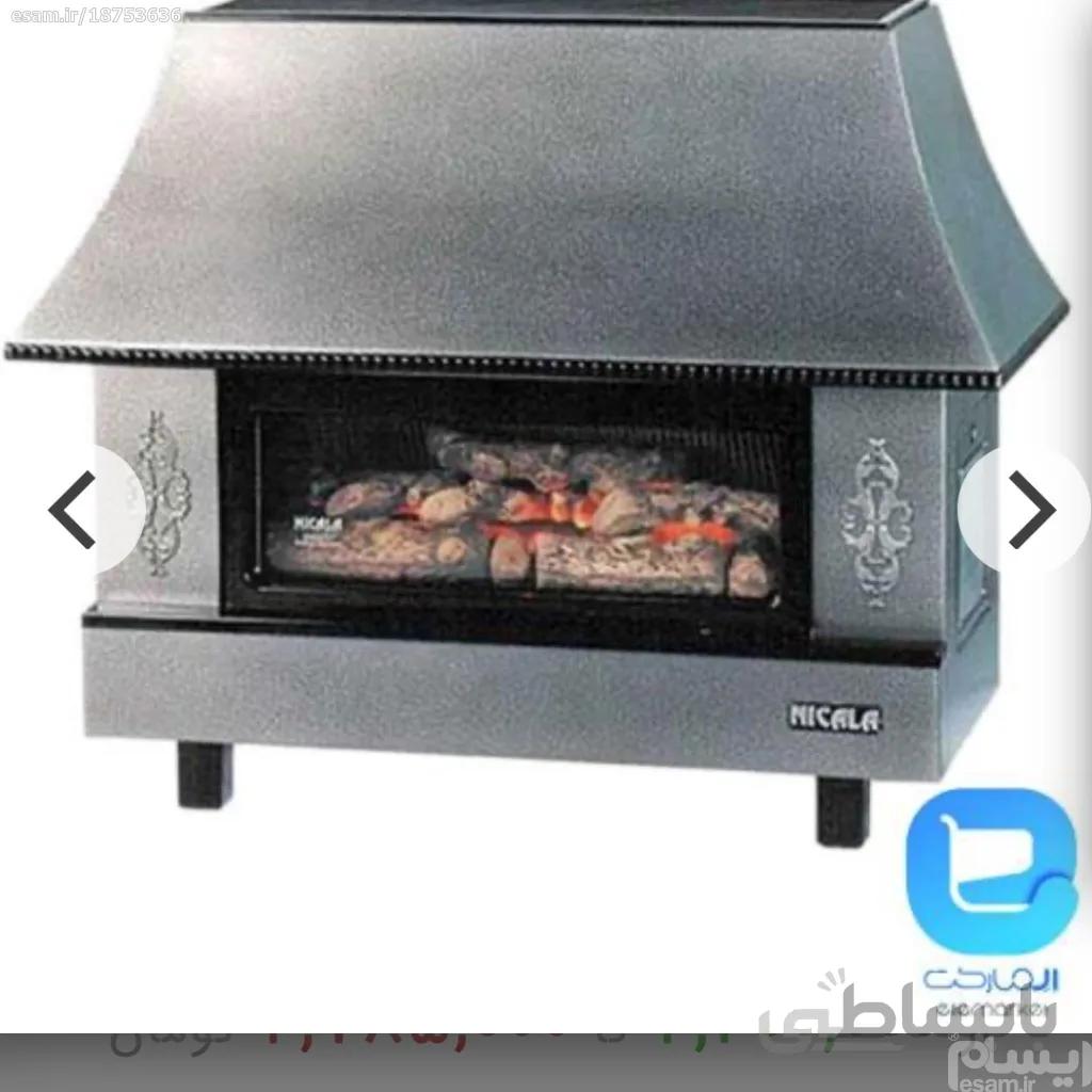 بخاری گازی با دودکش نیک کالا ا سیما Nicala Gas Heater MC22