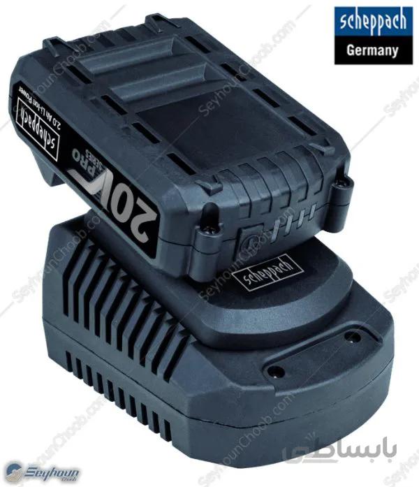 ست باتری 20 ولت 2 آمپر Li-Ion و شارژر شپخ مدل 7909205704