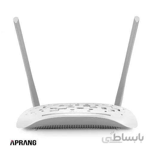 مودم روتر تی پی لینک W8961N_V4 ا TP LINK TD W8961N_V4 ADSL2 Plus Wireless N300 Modem Router کد 270639