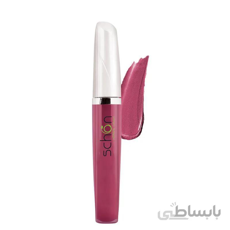 رژ لب مایع matt violet شون مدل M61