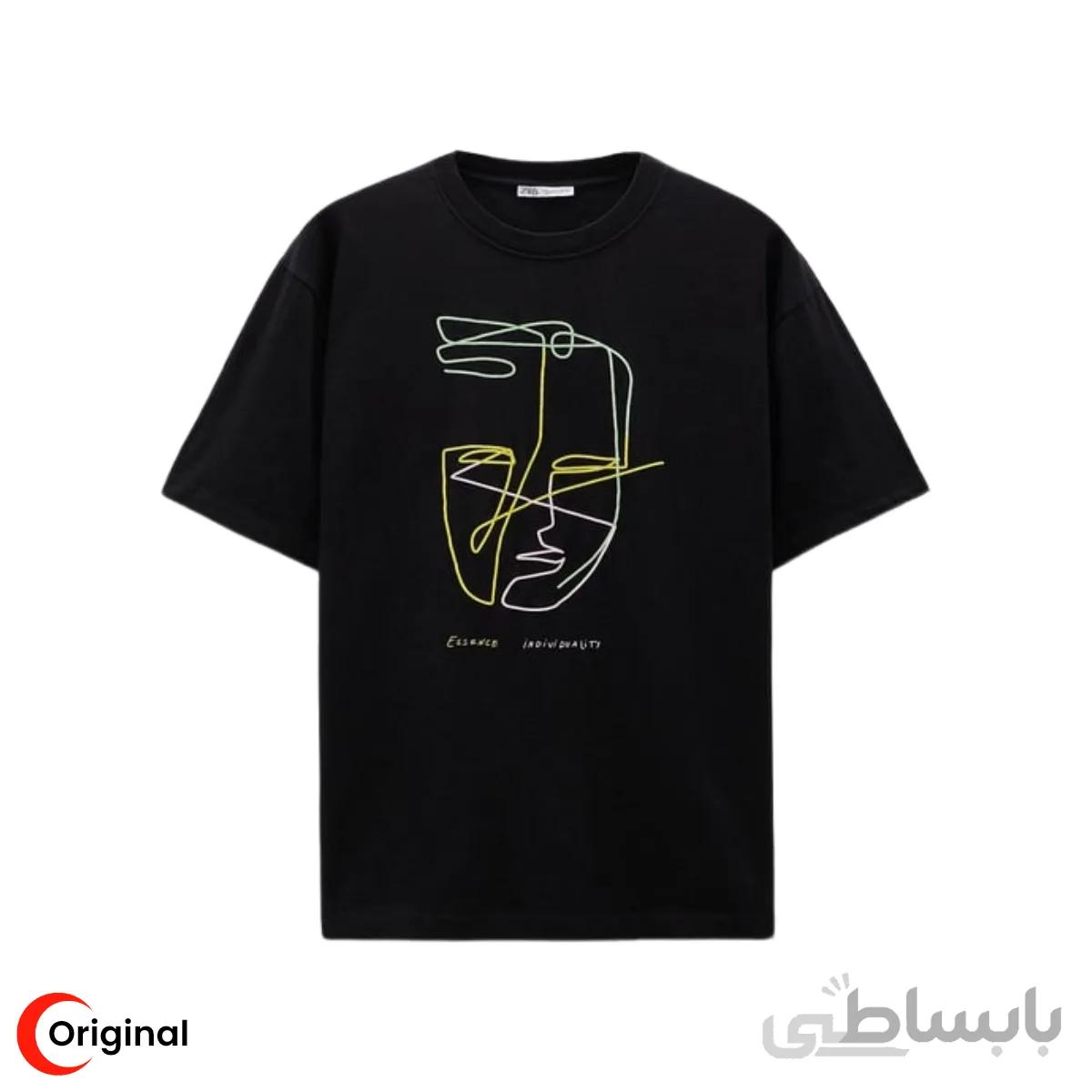تیشرت اورجینال مردانه زارا