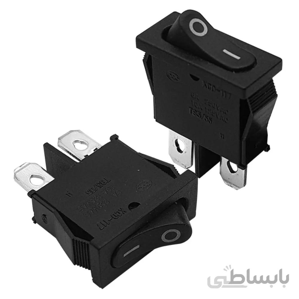 کلید راکر باریک کوچک KCD2 401