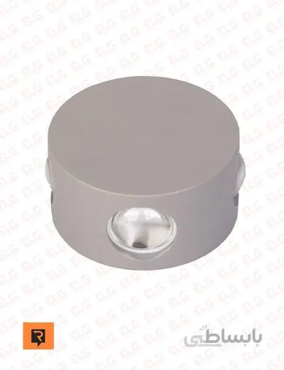 چراغ دکوراتیو 4 وات چهار طرفه گرد لنز محدب رسام