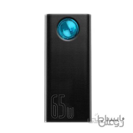 پاوربانک ۳۰۰۰۰ فست شارژ بیسوس ۶۵ وات Baseus Amblight Digital Display QuickCharge PowerBank 65W 30000mAh