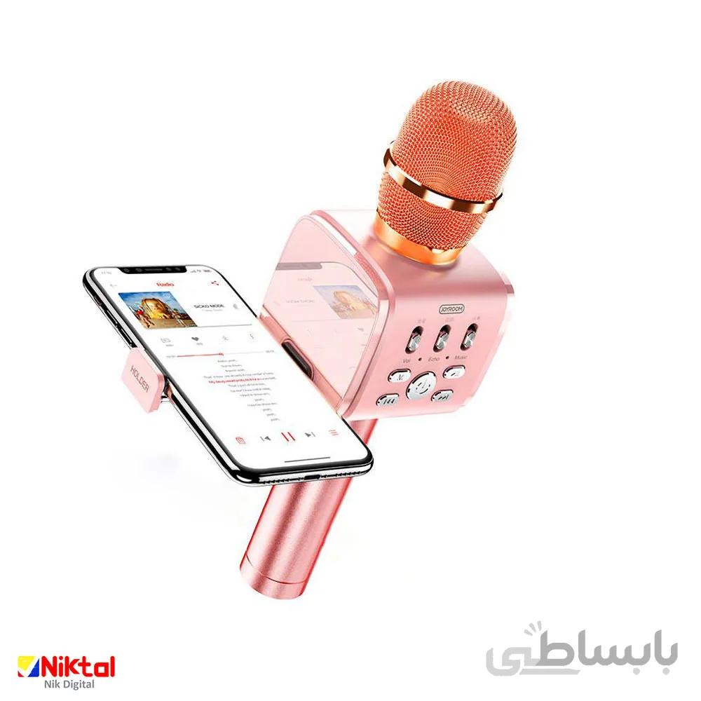 میکروفون و اسپیکر هولدر دار Joyroom JR-MC3 ا Joyroom JR-MC3 Microphone and Holder Speaker