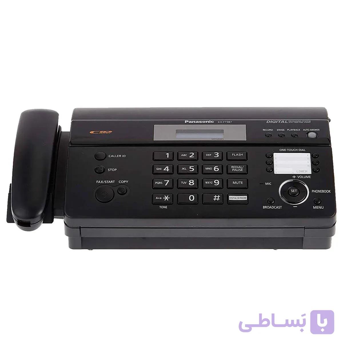 فکس حرارتی پاناسونیک مدل KX-FT987CX |مشکی