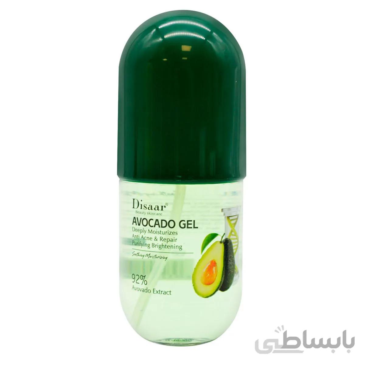 ژل ویتامینه و آبرسان  دیسار آواکادو (disaar avocado) حجم ۲۸۰ml