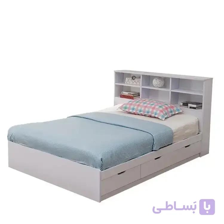 تخت خواب تک نفره لمکده مدل دکورا