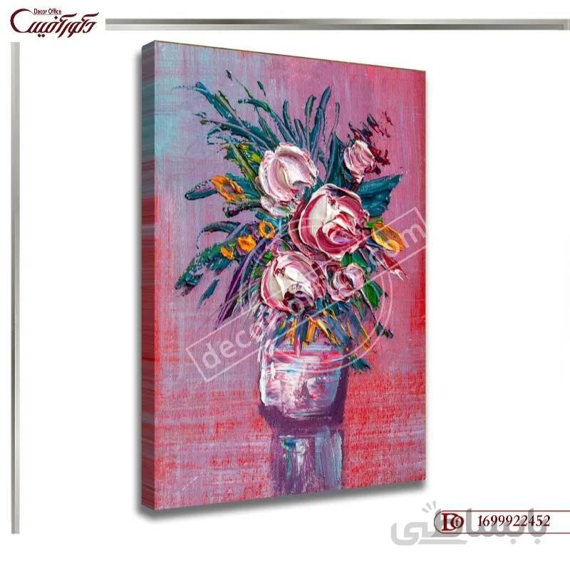 تابلو دکوراتیو گل 2452 ا Flower Decorative Paintings 2452