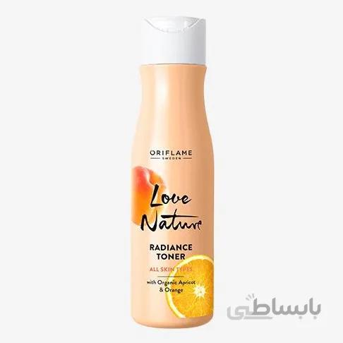 تونر احیا کننده صورت رادیانس لاونیچر پرتقال زردآلو 35912