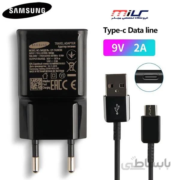 شارژر اصلی موبایل آ دوازده charger Samsung Galaxy A12