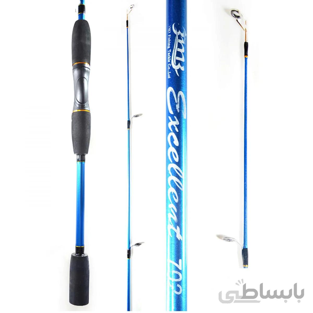 چوب دو تکه فایبر گلاس 210 سانتی متر Excellent 702