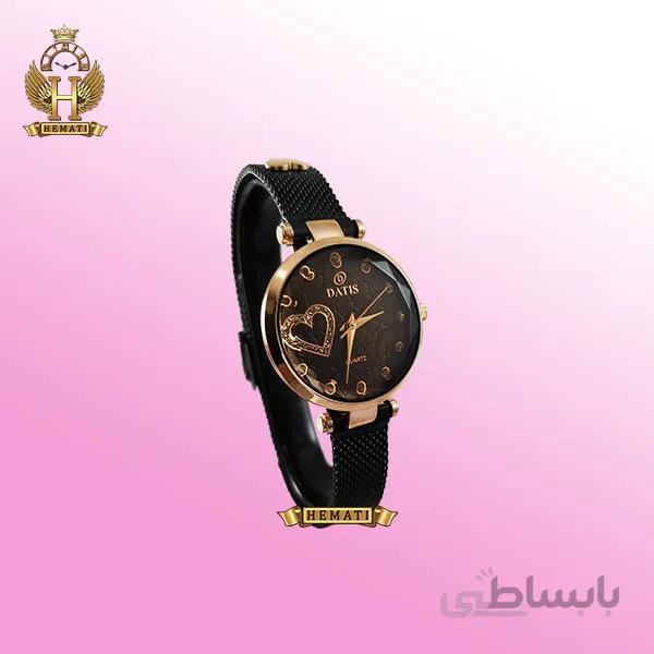 ساعت زنانه داتیس مدل Datis D8463EL مشکی-رزگلد (بند-حصیری)