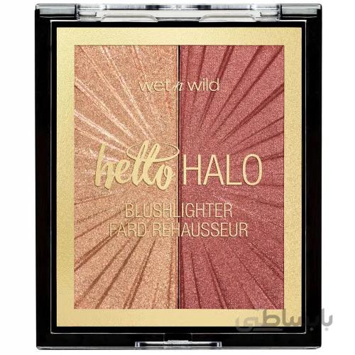 هایلایتر و رژ گونه وت ان وایلد wet n wild مدل hello halo
