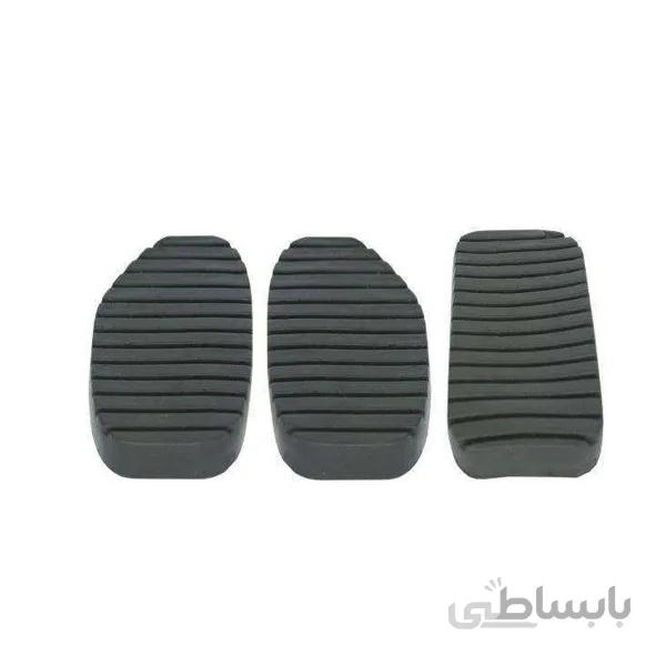 روکش پدال خودرو مدل PEU-P01 مناسب برای پژو 405 مجموعه 3 عددی