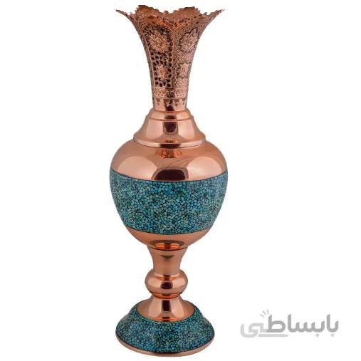 سنبلدان فیروزه کوب اثر اقاجانی ارتفاع 33 سانتی متر کد SnF 06