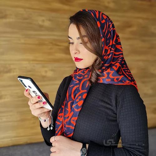 روسری طرح دار 08sarira