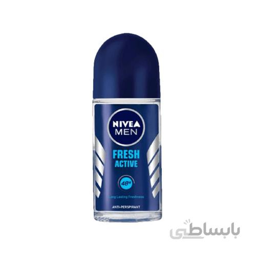 دئودورانت رولی مردانه فرش اکتیو نیوا ا NIVEA MEN FRESH ACTIVE ROLL ON DEODORANT
